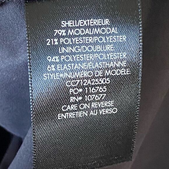 Alice + Olivia Garner Mini Black Dress Ruffle Size 2 - Picture 8 of 8